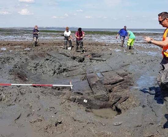 The shipwreck found on Tankerton beach last year is now protected.  