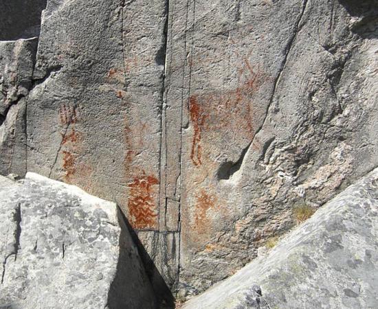 The Tumlehed Rock painting 