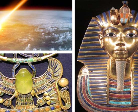 A comet strike/ Tutankhamun’s brooch/Tutanhhamun’s Sarcophagus 