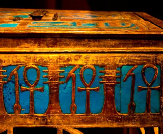 Elaborate Box with Cartouche of Amenhotep III found in Tutankhamun’s tomb. (Dmitry Denisenkov / Flickr)