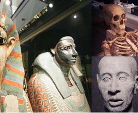 Khnum-nakht and Nakht-ankh are a popular attraction of Manchester Museum’s Egyptology collection
