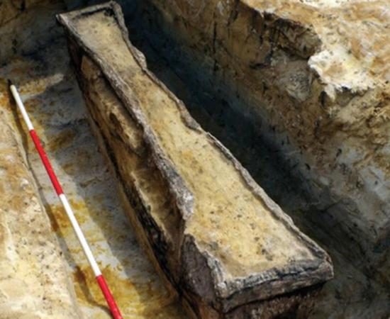 Two Roman lead coffins were recently discovered in a quarry in Surrey. 