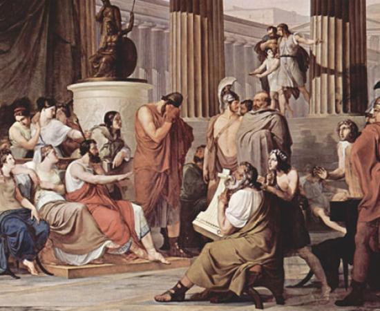 Ulysses at the court of Alcinous - Homer
