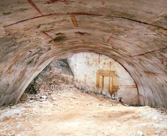 Underground  chamber at Nero’s Palace dubbed ‘Sphinx Room’