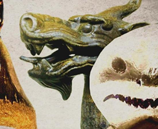 Fossils were viewed very differently in the past; usually through wilder... more fantastical interpretations.