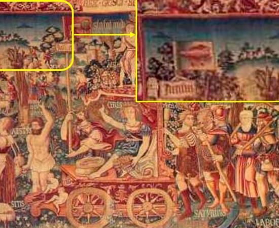 Summer’s Triumph Tapestry, 1538. Source: Sirusly