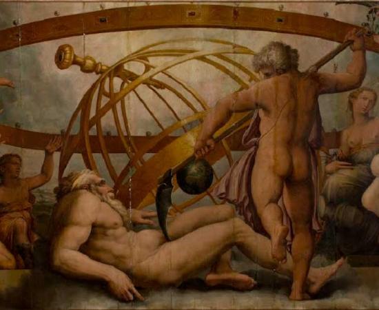 ‘The Mutilation of Uranus by Saturn’ – this is a key moment in the myth of Uranus. Source: Sailko / CC BY 3.0