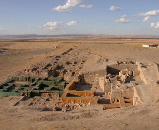 The Royal Palace of Urkesh, built around 2250 B.C. by king Tupkish. 