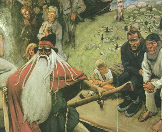 Akseli Gallen-Kallela: The Departure of Väinämöinen