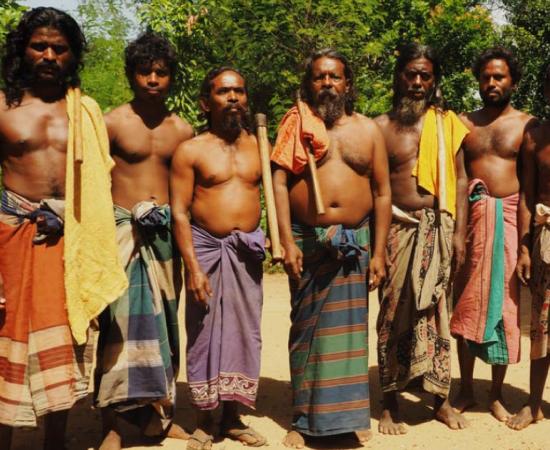 Men of the Vedda culture.
