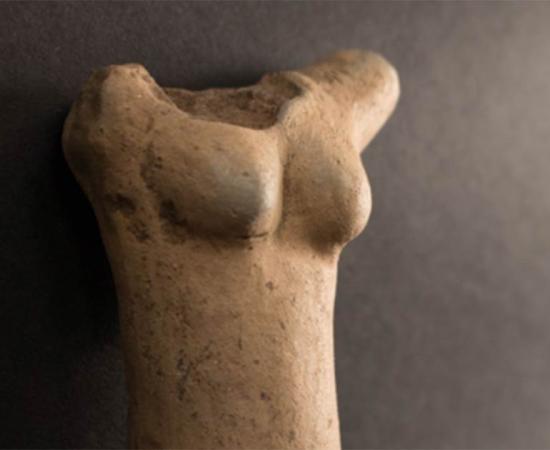 Front of the main piece of the Stone Age Venus of Egerszeg Statuette recently unearthed in Hungary. Source: Göcsej Museum