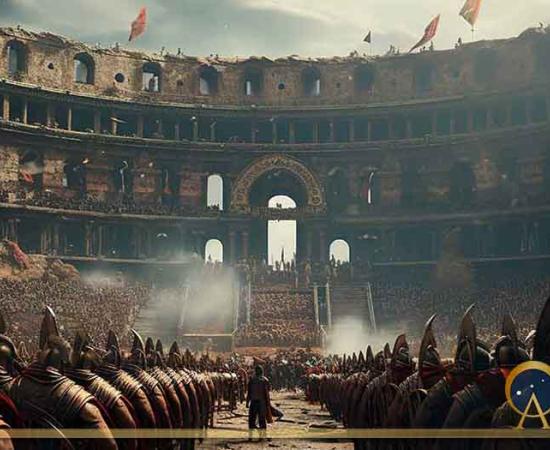 Vespasian, Founder of the Flavian dynasty built the Colosseum in Rome (  rpbmedia/ Adobe Stock)