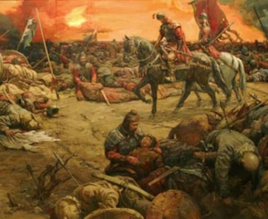 Battle between the Xiongnu (Hun) and the Han Dynasty 