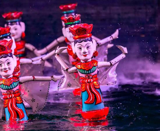 Vietnam water puppets. Source: Kalyakan / Adobe Stock.