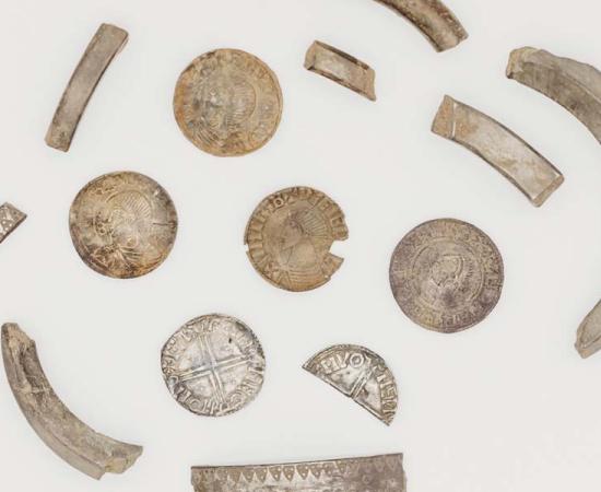 Newly discovered silver Viking artifacts discovered on the Isle of Man Source: Manx National Heritage