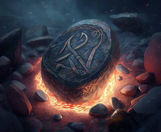 Representational image of a magical Viking rune or Viking Code. Source: Artur / Adobe Stock