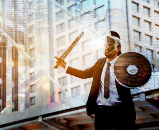 The city of Aarhus has installed Viking crossing signals. Source: Rapeepat / Adobe Stock.