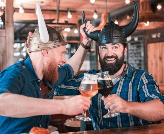 Ancient UK Viking families, who are now part of the native populations of Ireland, Scotland and England, were not entirely violent or focused on looting. Now, they are all friends!         