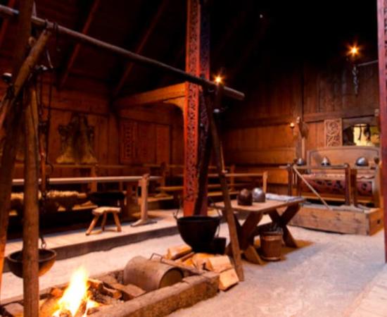 Representative image shows the reconstruction of a Viking Hall at Lofotr Viking museum, Borg, Norway. Source: Jon Olav Eikenes/CC BY 2.0