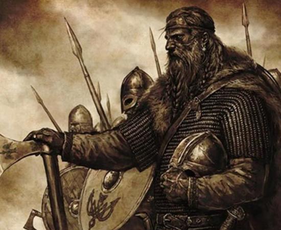 Artist’s depiction of a Viking King