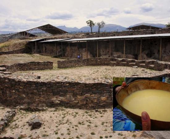 The ruins of the ancient civilization of Wari.