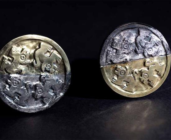 At the Castle of Huarmey in Peru, Polish archaeologists, led by Dr. Milosz Giersz, have found the pre-Hispanic grave of an elite Wari craftsman with rare grave goods, including jewels and tools (photographs of these have not be released yet). Advanced metal artifacts like those in this main image have already been found by Giersz’s team at Huarmey.                       Source: Milosz Giersz / Faculty of Archeology, University of Warsaw