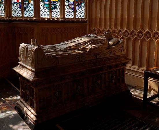 Tomb inside Westminster Abbey. Source: Stefano / Adobe Stock.