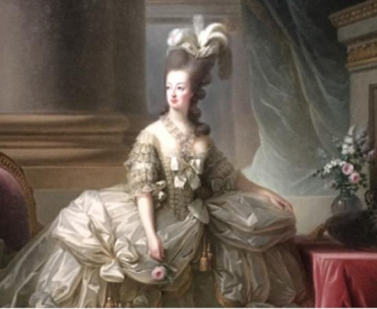 Marie-Antoinette en grand habit de cour - 1778 - Elisabeth Louise Vigée Le Brun.