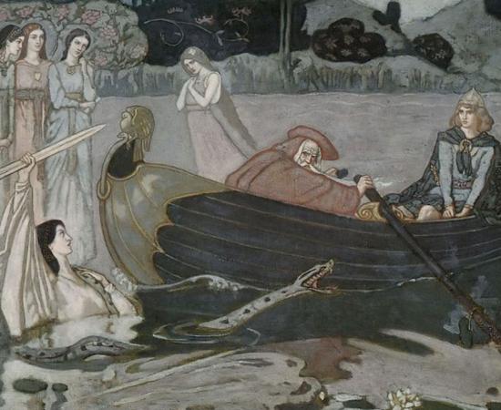 The taking of Excalibur by John Duncan