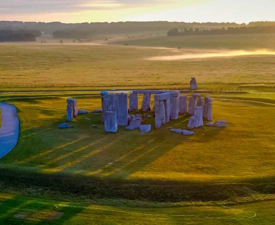 A sunset at Stonehenge, perhaps not the Winter Solstice. Source: Nicholas/Adobe Stock