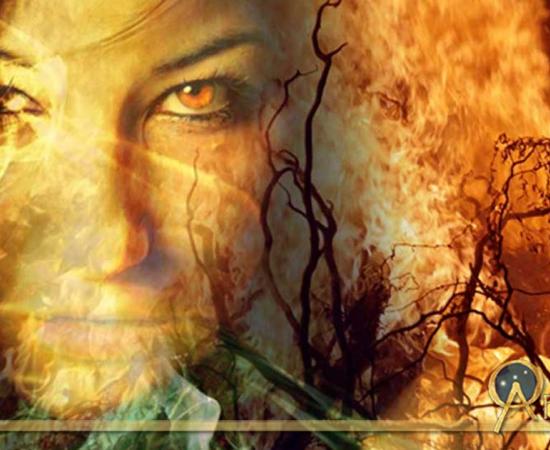 Witch of Eye was burned at the stake. Fire and witch