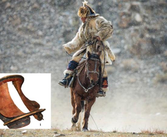 1,500-year-old Perfect Wooden Saddle of Rouran Warrior Found