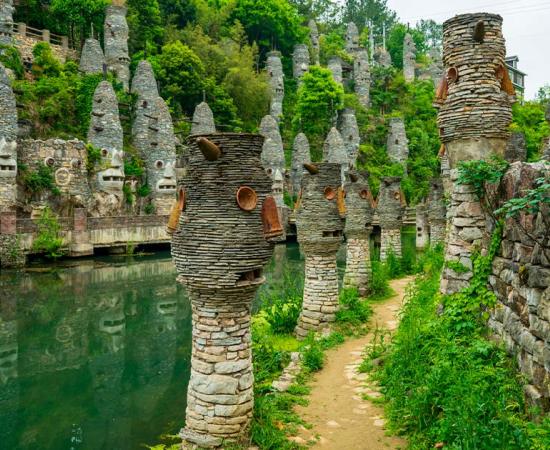 Stone masterpiece pays tribute to Yelang Civilization. Source: imphilip / Adobe Stock.