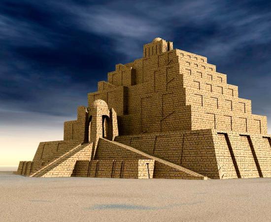 Sumerian Ziggurat. Source: Michael Rosskothen / Adobe Stock