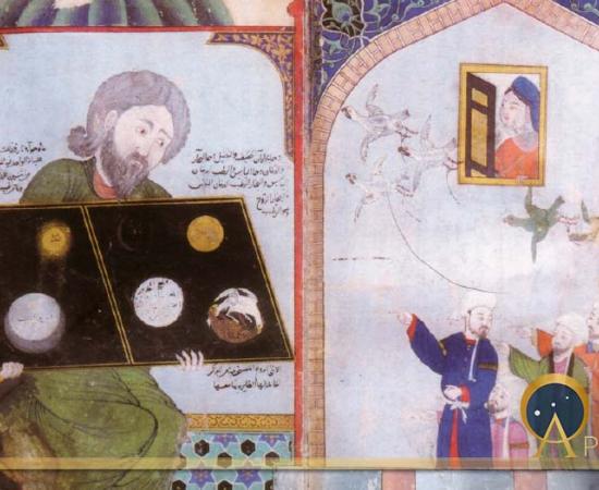 Transcript of The Silvery Water by Ibn Umayl at-Tamîmî by An Islamic artist 739H/1339, probably in Baghdad. Topkapi Library (Public Domain)