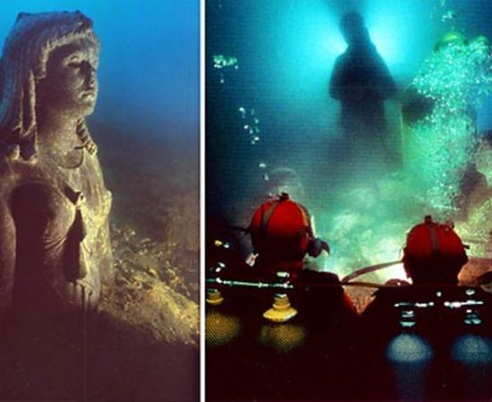 Egyptian Alexandria - Ancient underwater finds 