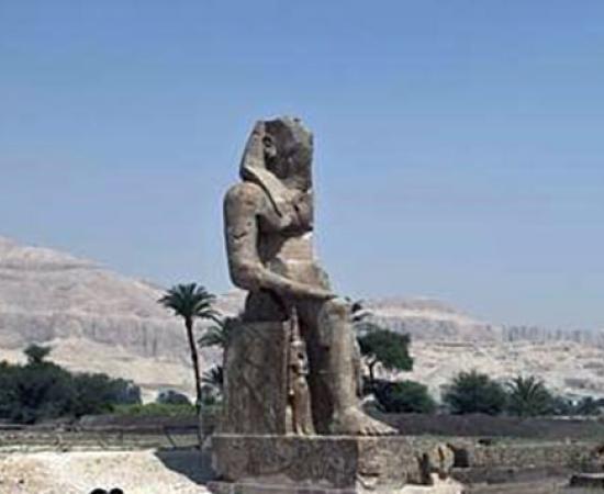 Amenhotep Statue in Luxor