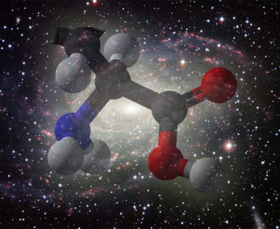 Life outer space - amino acids
