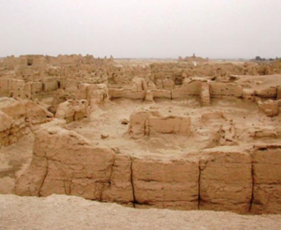 Ancient Chinese city of Loulan