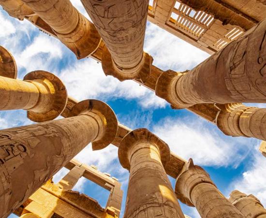Karnak temple in the ancient Egyptian city of Thebes. Source: Calin Stan / Adobe Stock 