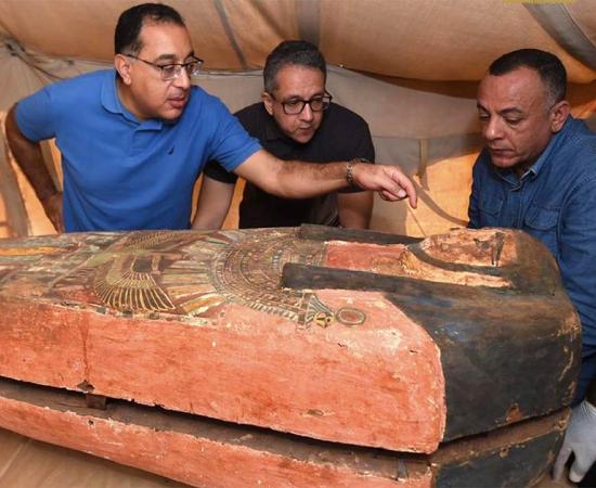 Dozens Of “New” Ancient Egyptian Coffins Found Near Saqqara