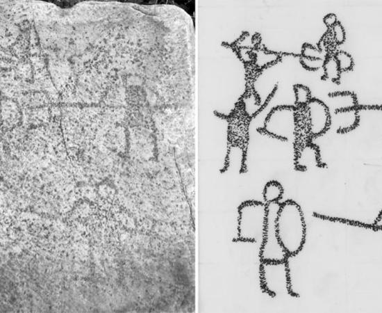 1,500-Year-Old Graffiti reveals Gladiator Battles