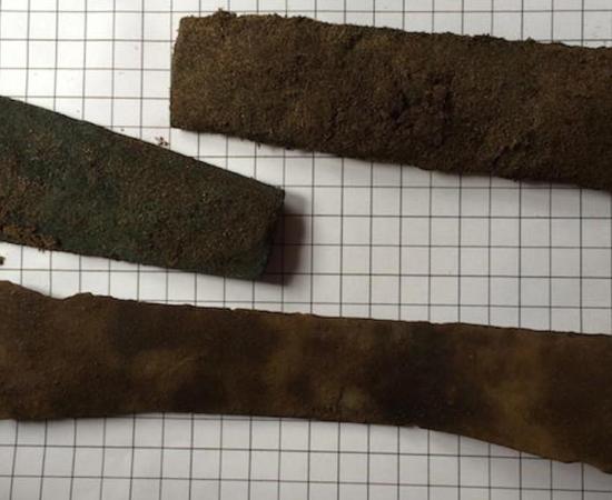 3,000-year-old broken weapons in Scotland