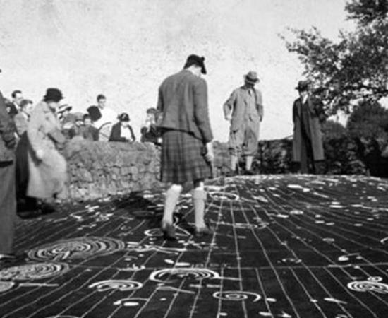 The Cochno stone, Faifley. Some think the Cochno Stone is a map showing the other settlements in the Clyde Valley.