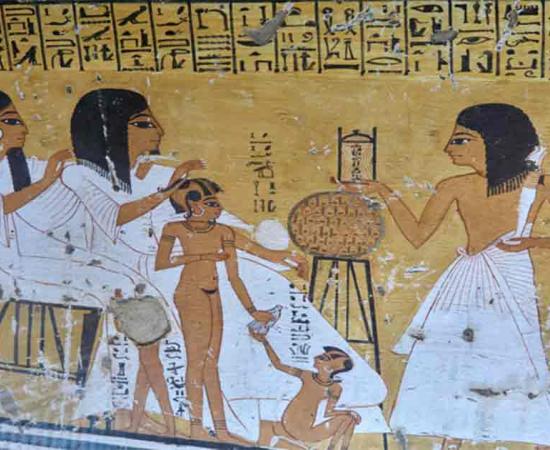 A mural from and ancient Egyptians tomb. Source: Svetlaili/Adobe Stock