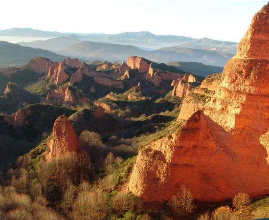 Ancient gold mines in Spain, the largest of the Roman Empire