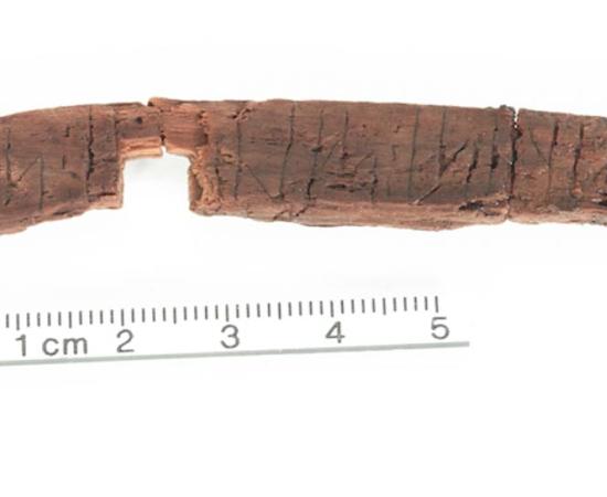 800-year-old message carved into Rune Stick Shows Ancient Code still used in Middle Ages
