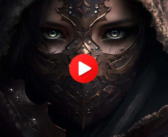 Female assassin. Source: mehaniq41 / Adobe Stock. Video Button Play Image by Dehweh / Adobe Stock.