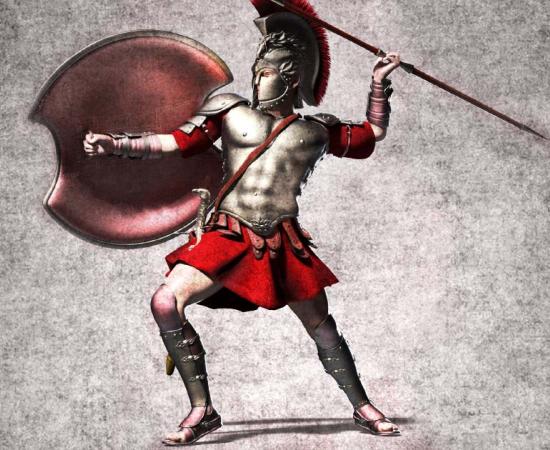 Spartan in a Skirt. Source: Dina / Adobe Stock.