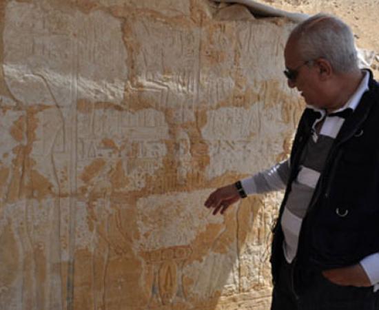 Visions of afterlife in ancient tomb in Egypt